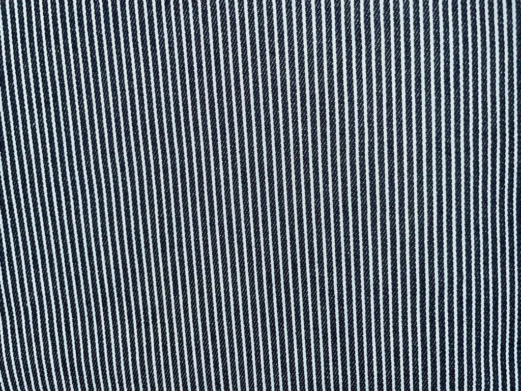 100% Cotton Denim  Fabric 58" wide available in THREE styles [DENIM NAVY PIN STRIPE DENIM NAVY BROWN AND GREY STRIPE DENIM SUSTAINABLE 2 X2 TWILL TENCIL COTTON] [14042/43/12376]