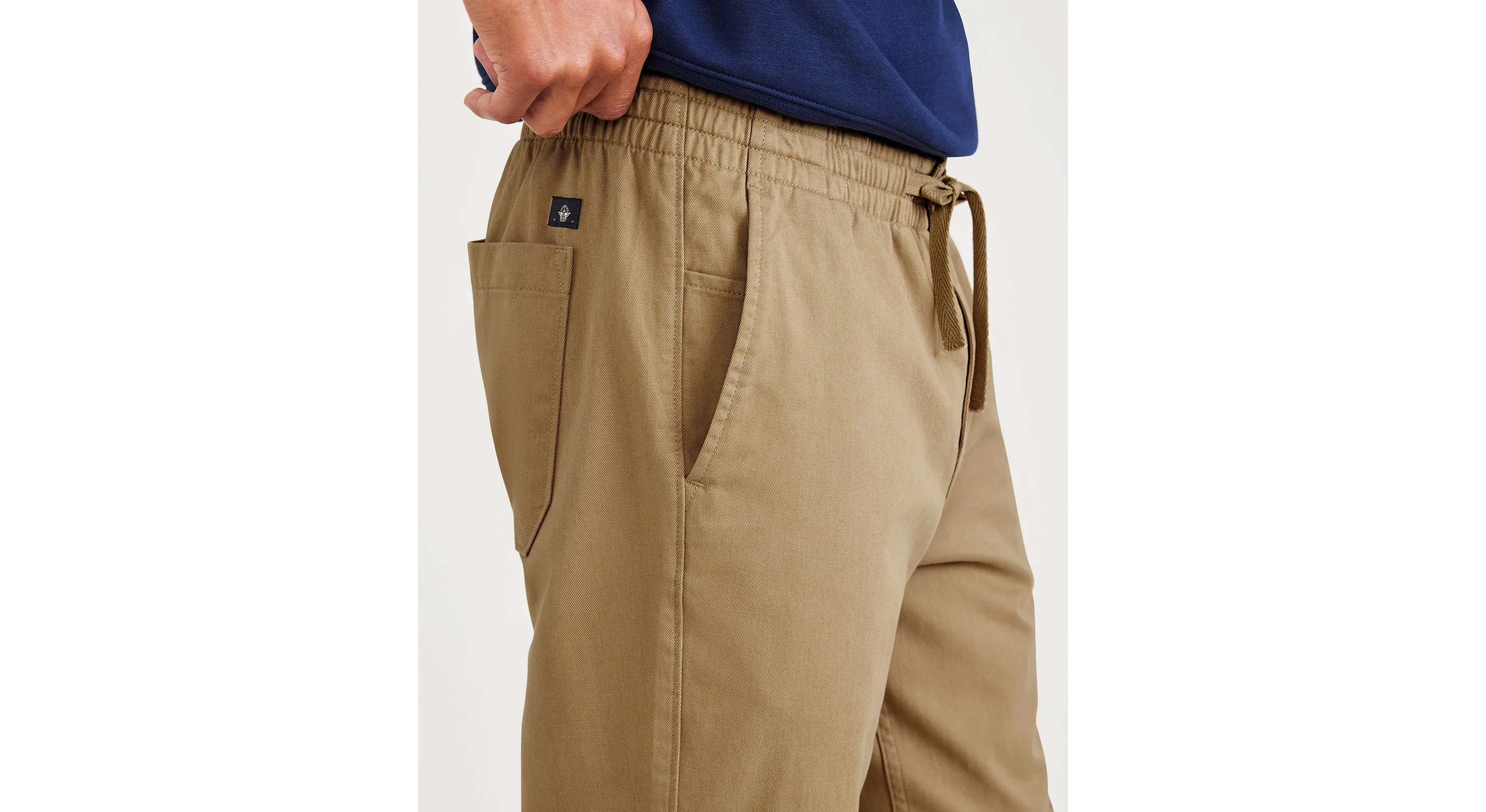 California Pull-On Khakis, Straight Tapered Fit