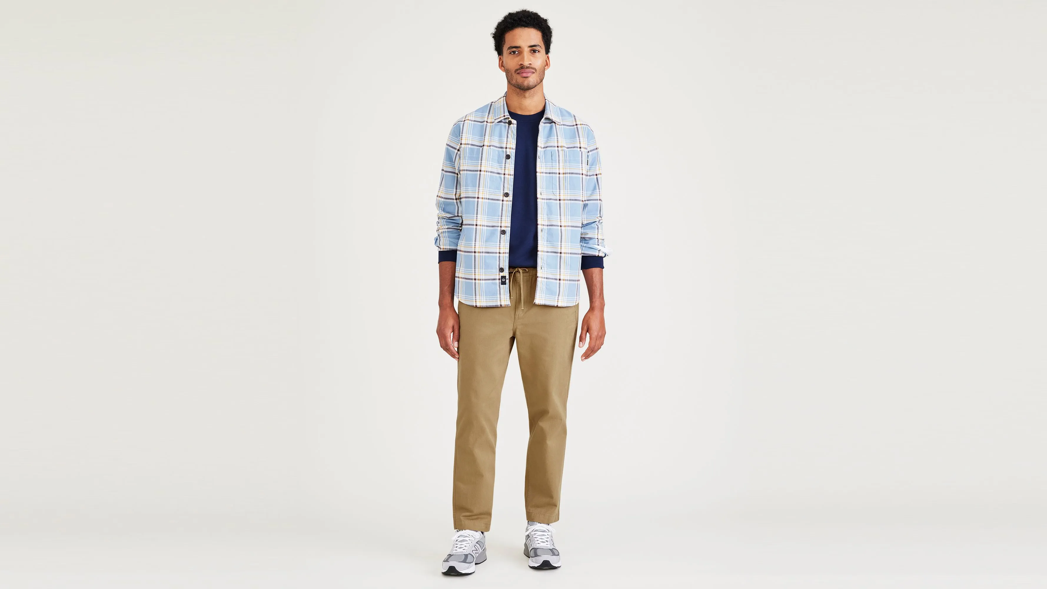 California Pull-On Khakis, Straight Tapered Fit
