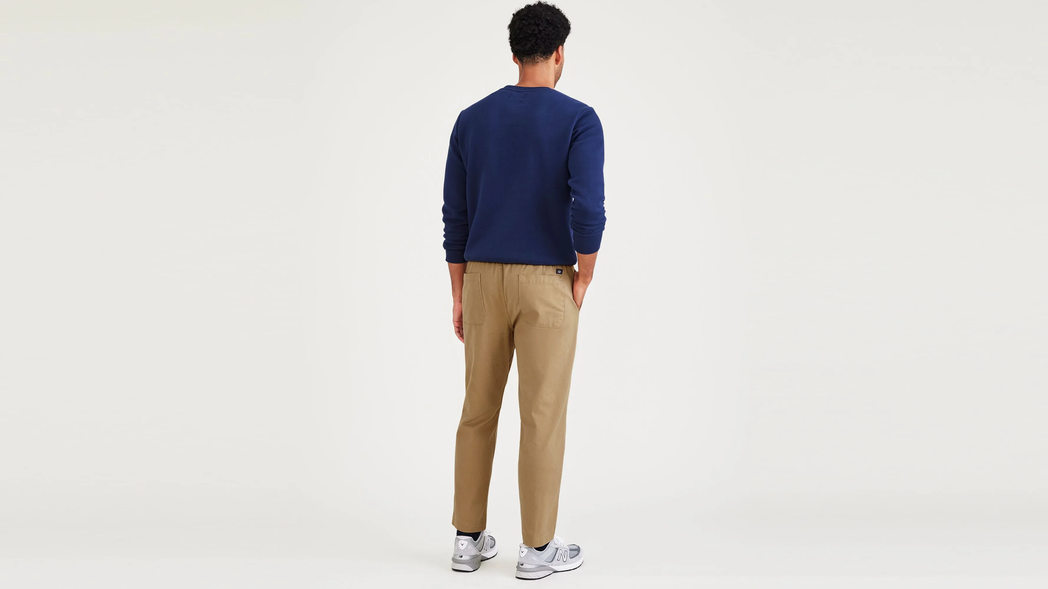 California Pull-On Khakis, Straight Tapered Fit