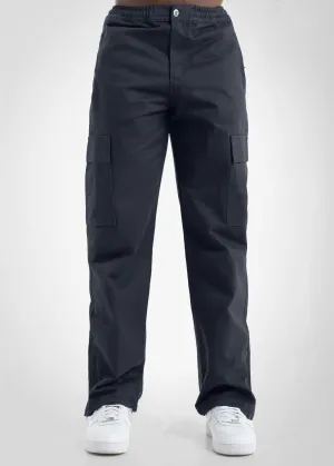 Cargo Pants Straight Leg - Slate Grey
