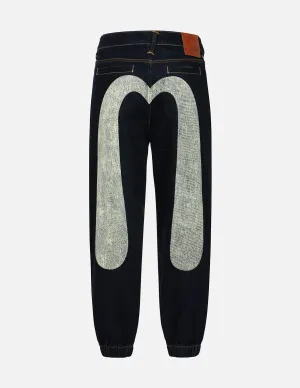 Daicock Printed Fashion Fit Denim Joggers