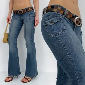 Early 2000's Low Rise Pocket Jeans - XS