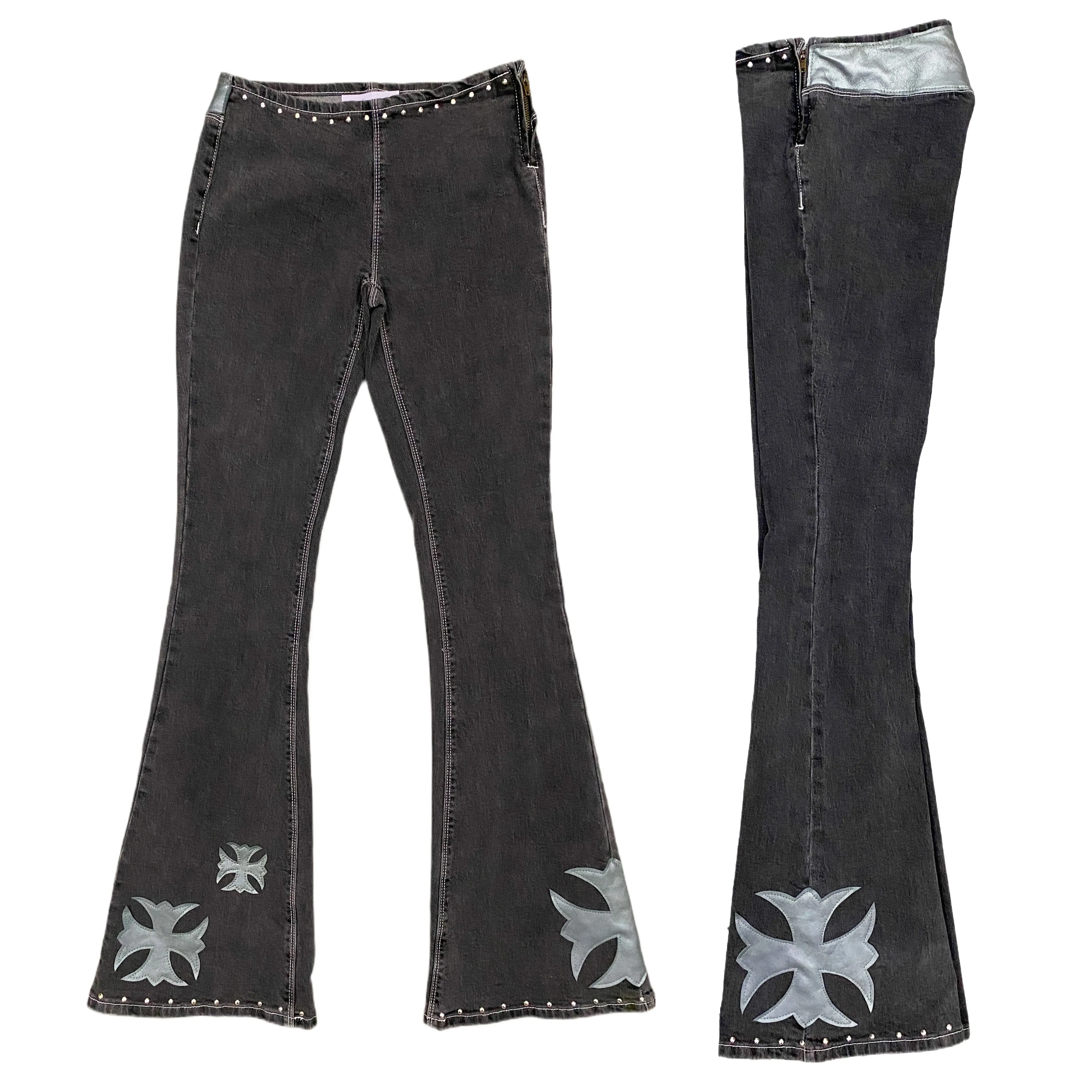 Gothic Cross Flares (XXS/XS Slim)