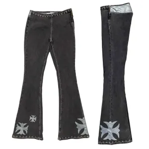 Gothic Cross Flares (XXS/XS Slim)