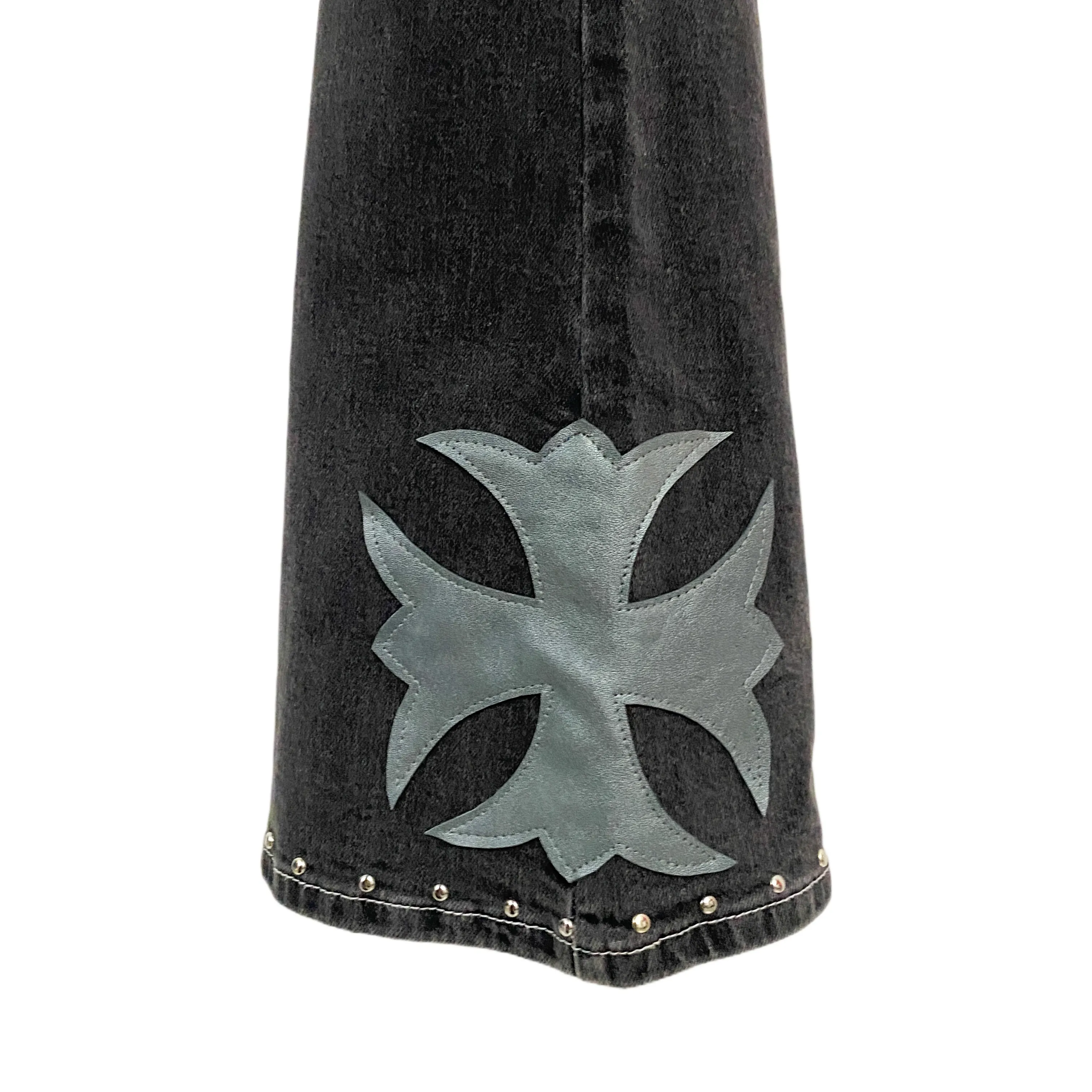 Gothic Cross Flares (XXS/XS Slim)