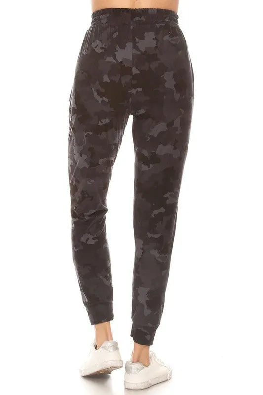 Grey Camo Joggers - Final Sale