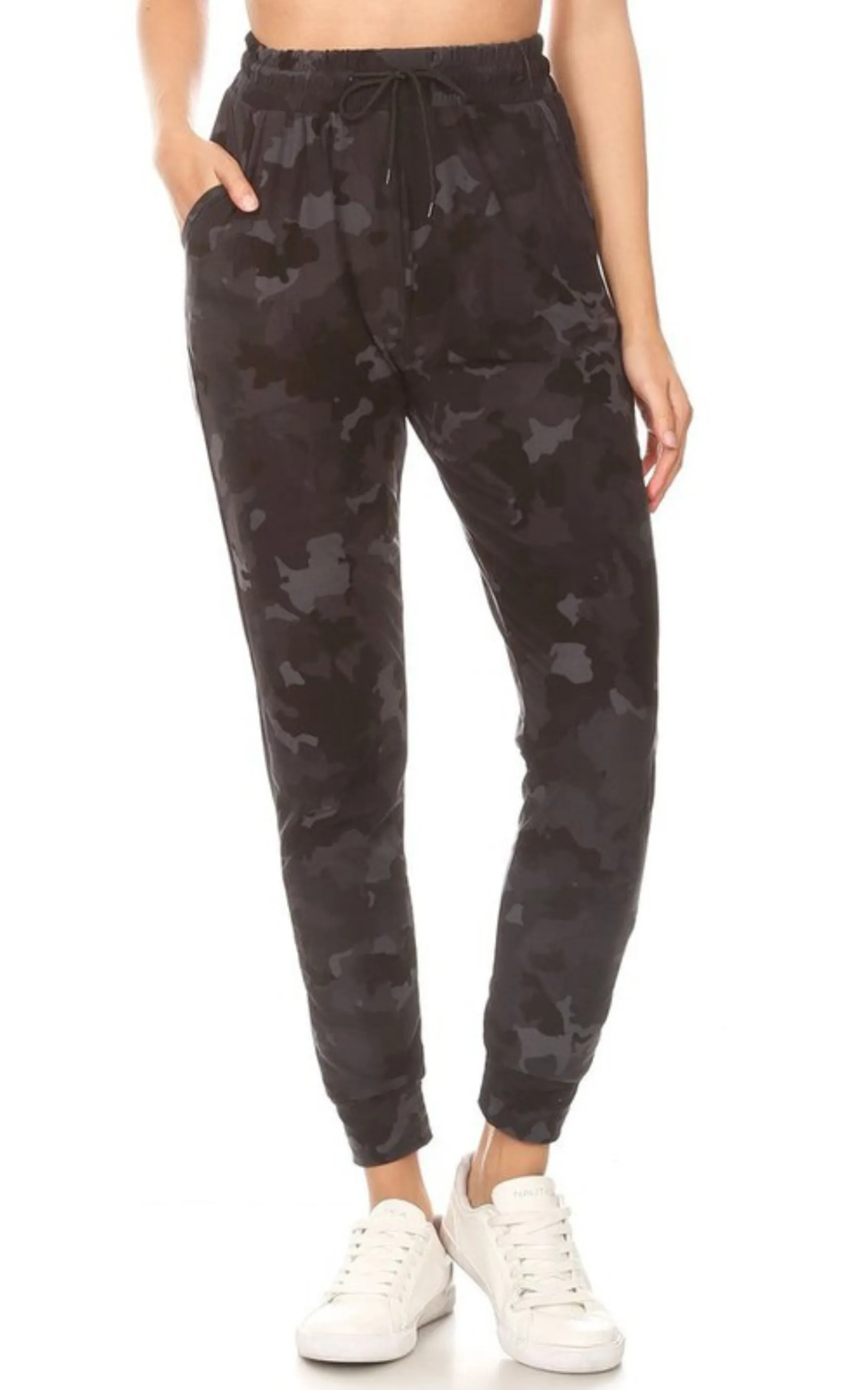 Grey Camo Joggers - Final Sale