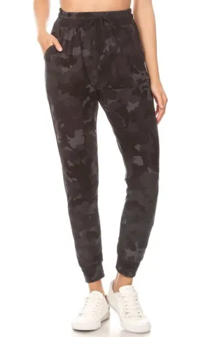 Grey Camo Joggers - Final Sale