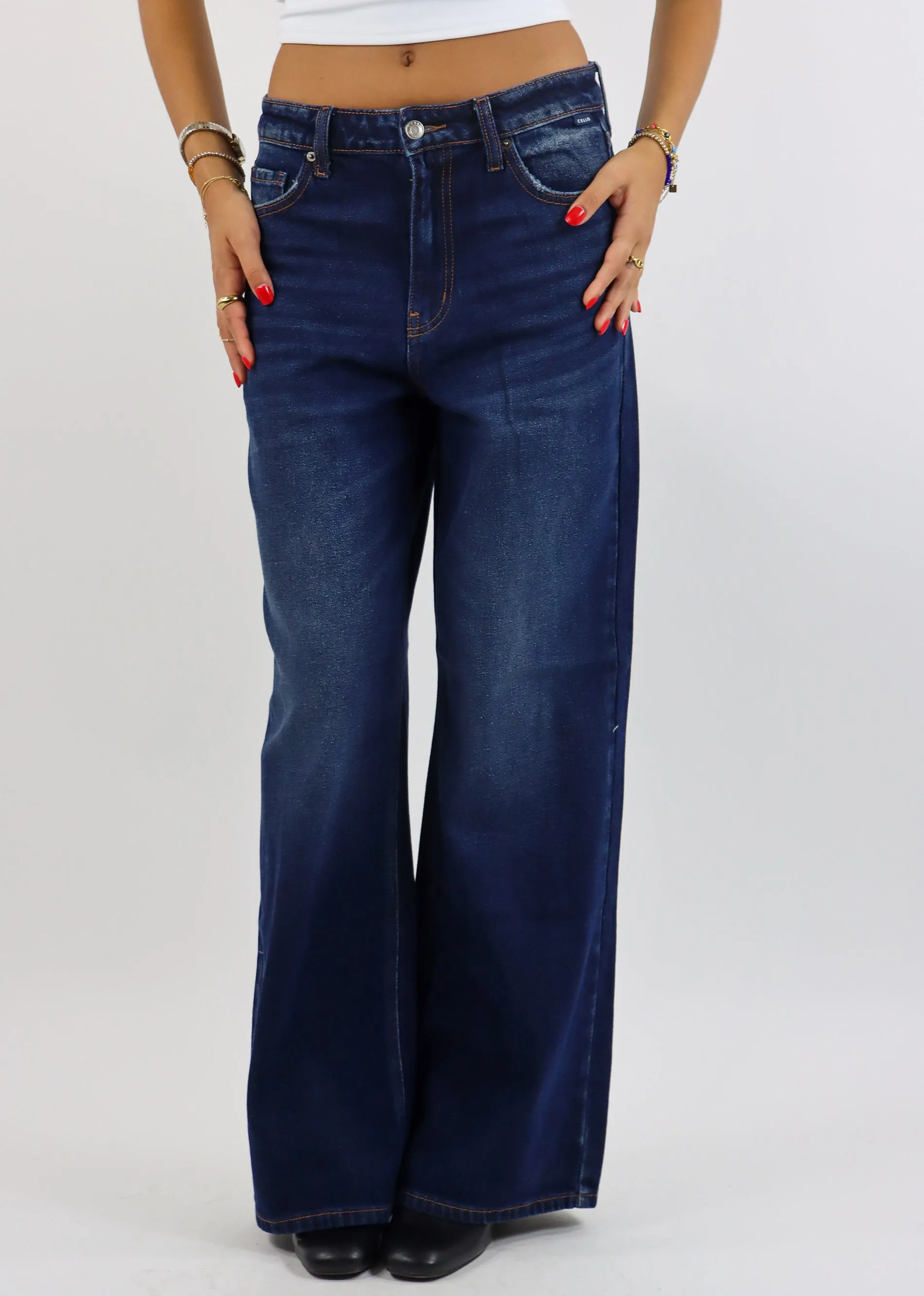Jealousy Low Rise Jeans ★ Dark Wash