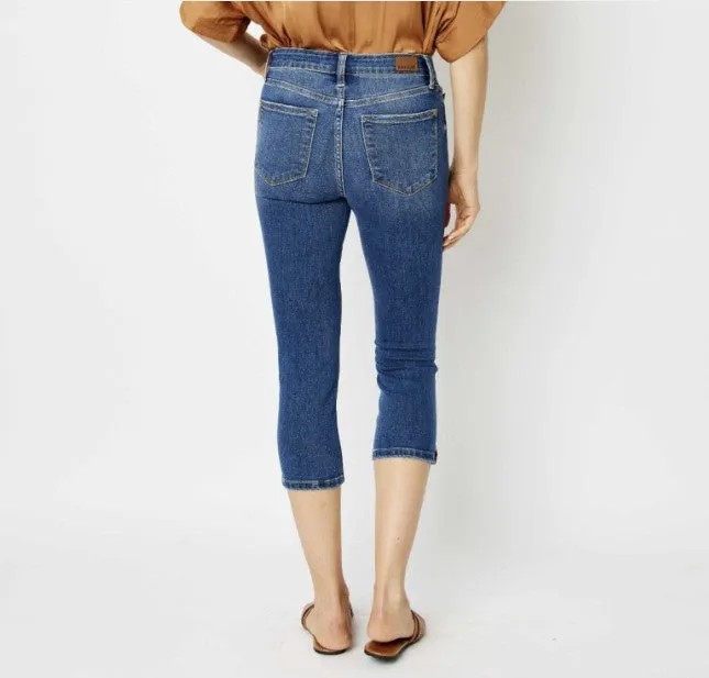 Judy Blue #72113 - Capri w/Side Slit - #7181-7195