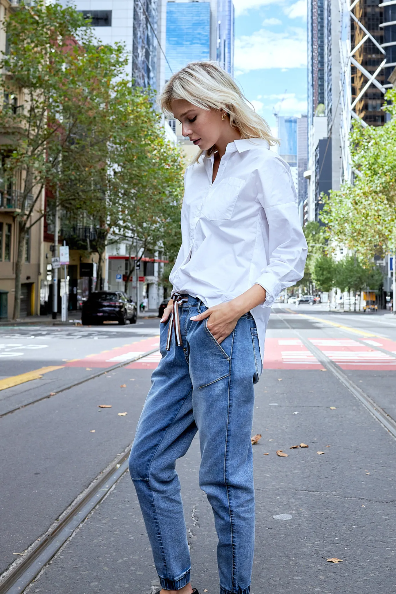 Libby joggers - denim