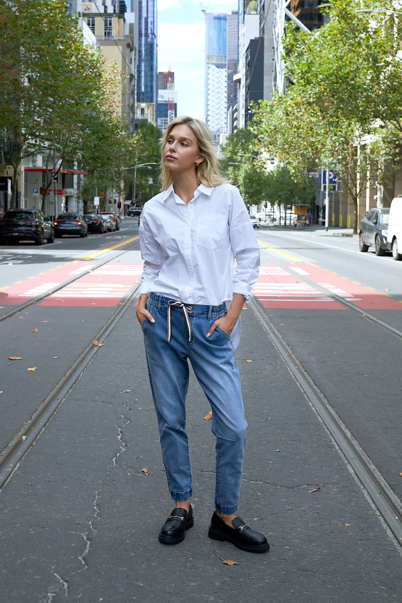 Libby joggers - denim
