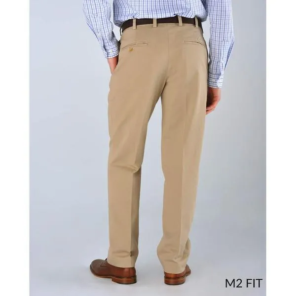 M2 Classic Fit Stretch 9 Wale Cords in Khaki (Size 33 x 35 1/2) by Bills Khakis