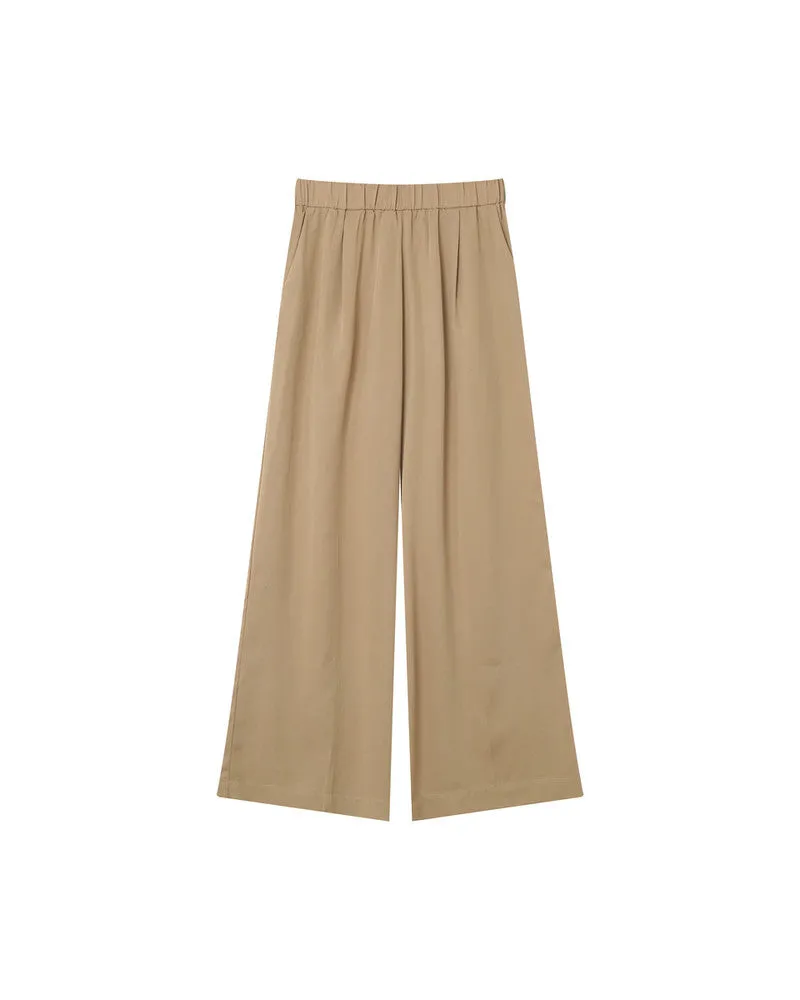 Mathilde Tencel Trousers Camel