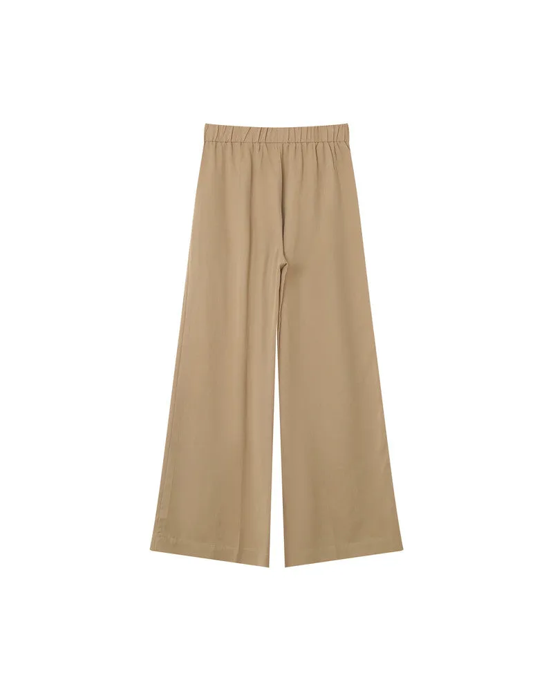 Mathilde Tencel Trousers Camel