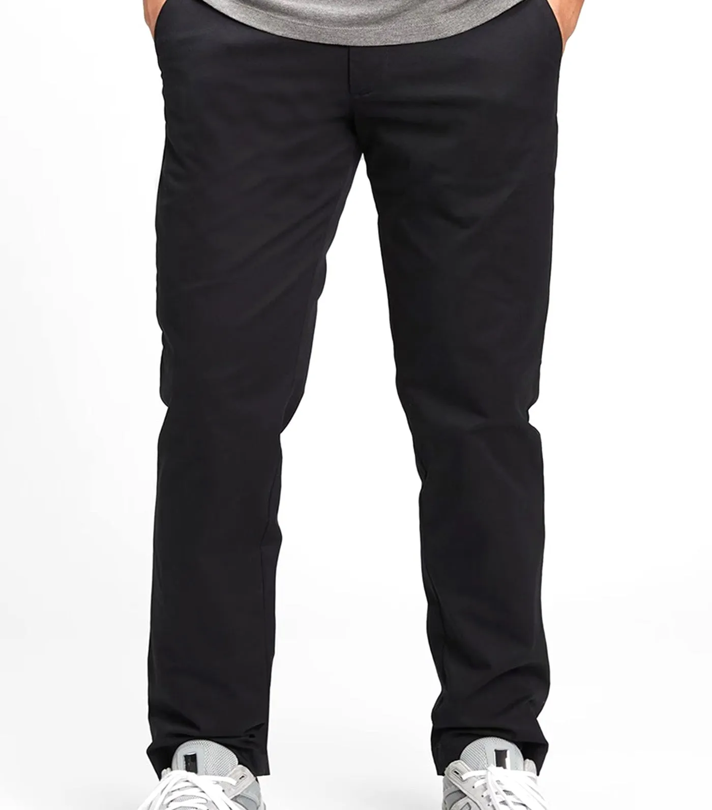 Modern Khakis in Straight Fit with GapFlex True Black V2
