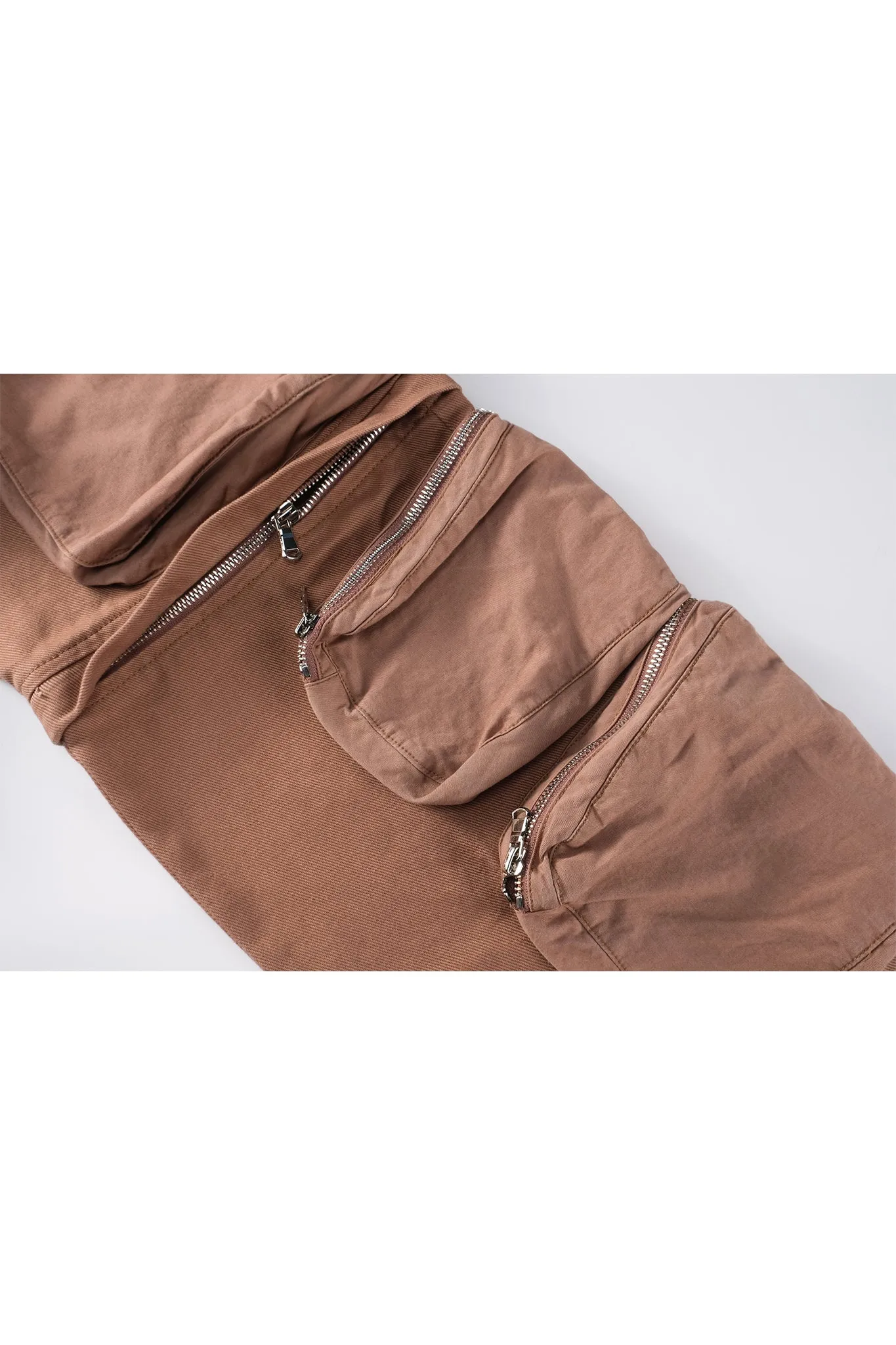 POCKET CARGO PANTS BROWN