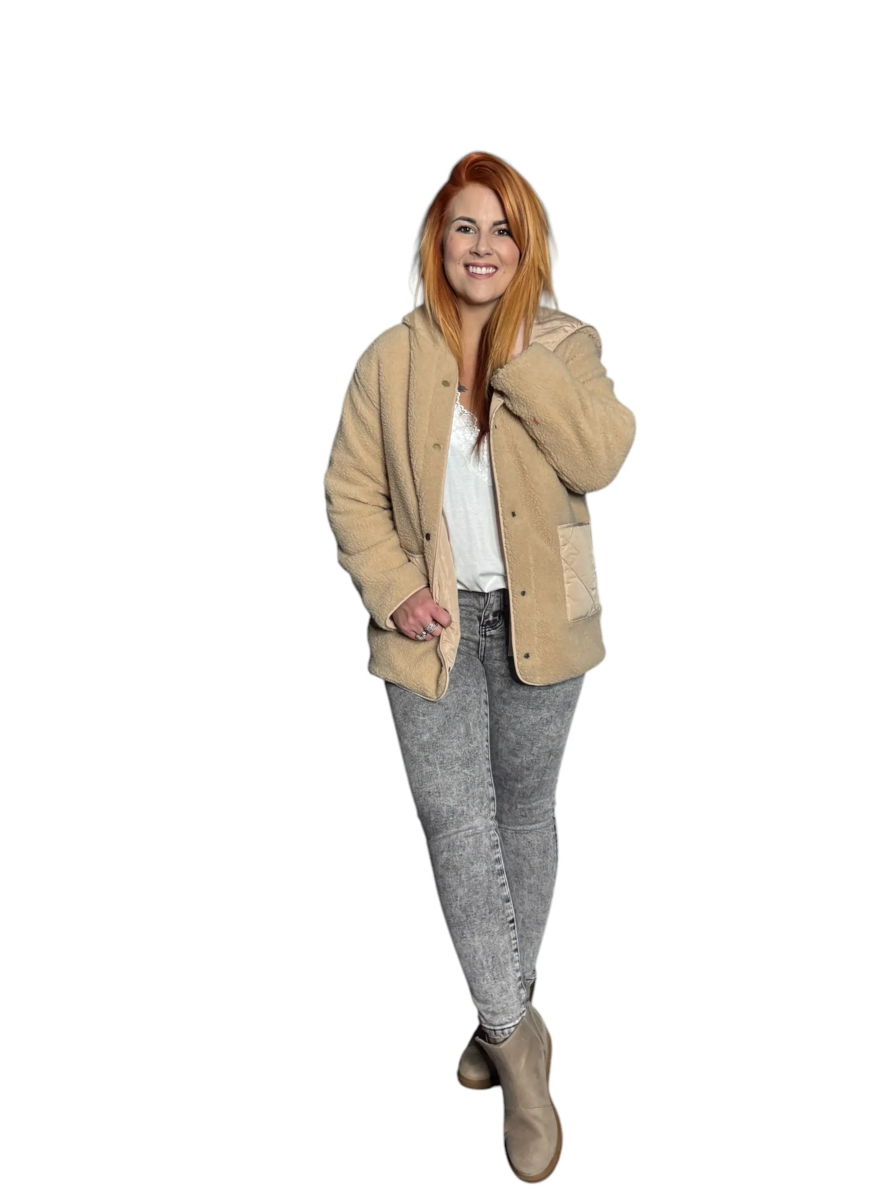 💥SALE💥 Reversible Fleece Puffer Jacket