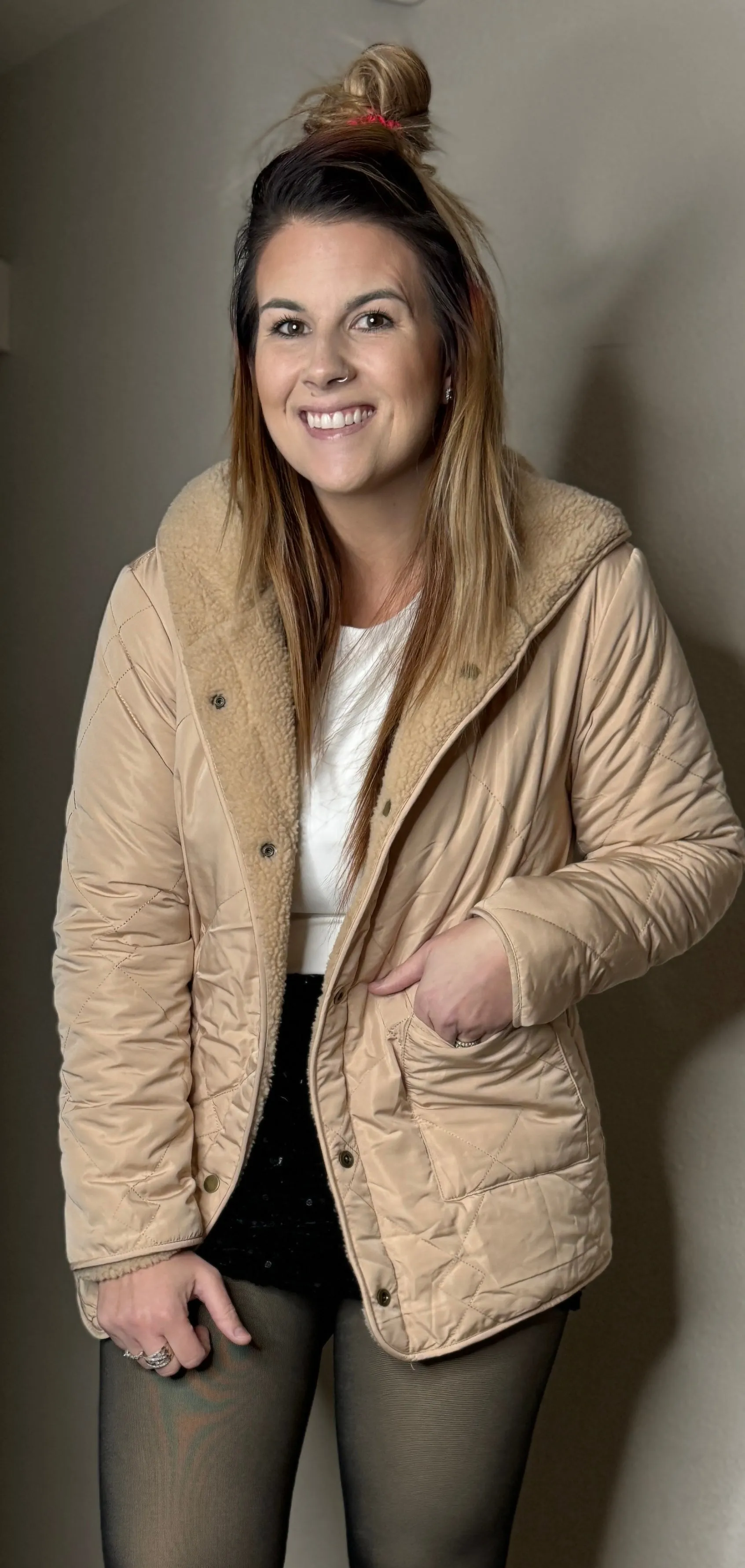 💥SALE💥 Reversible Fleece Puffer Jacket