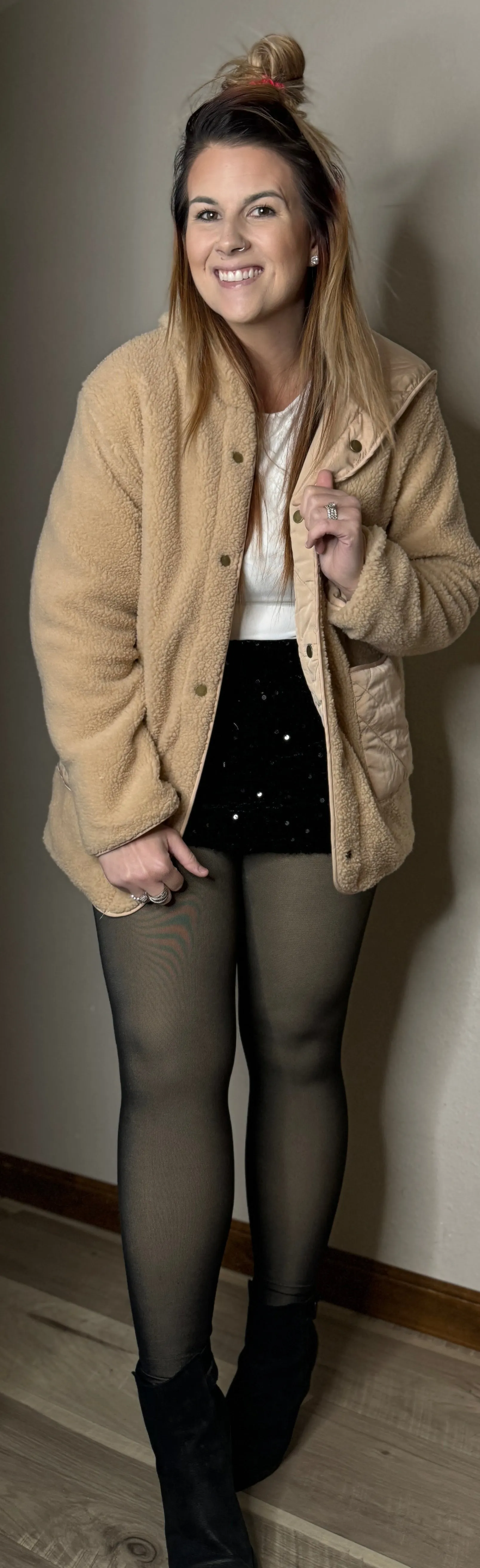 💥SALE💥 Reversible Fleece Puffer Jacket