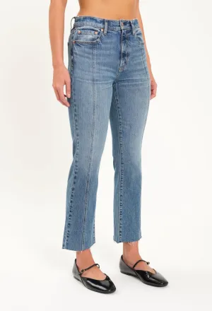Shy Girl Crop Flare in Brooklyn By Daze Denim