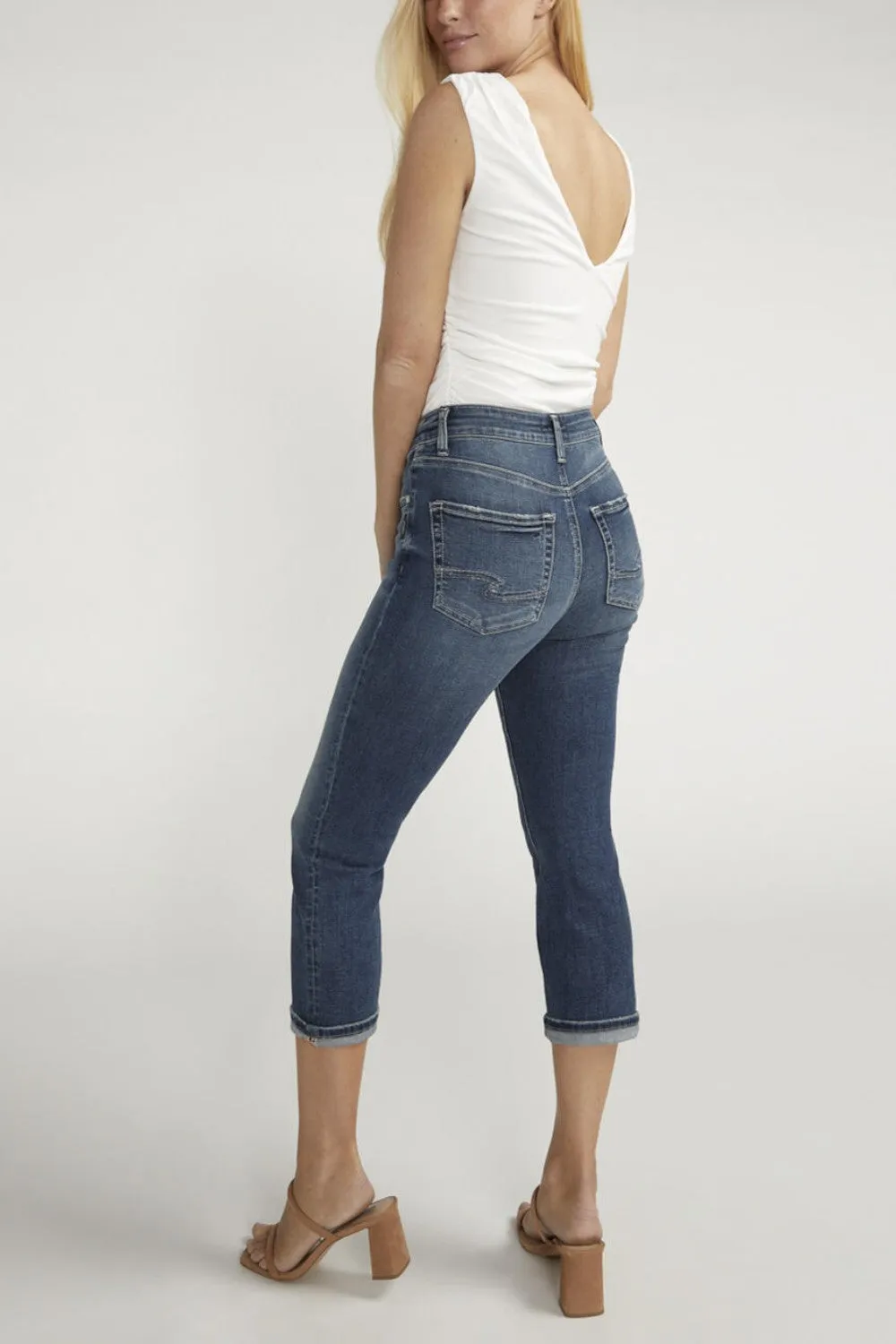 Silver Jeans Co. Avery High Rise Capris