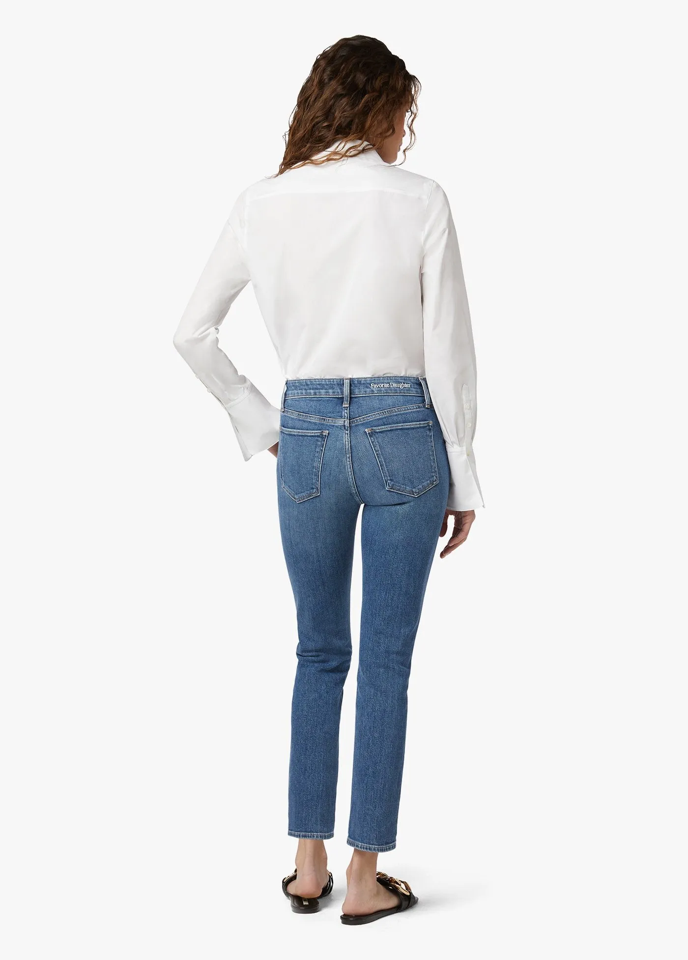 THE ERIN HIGH RISE SLIM STRAIGHT