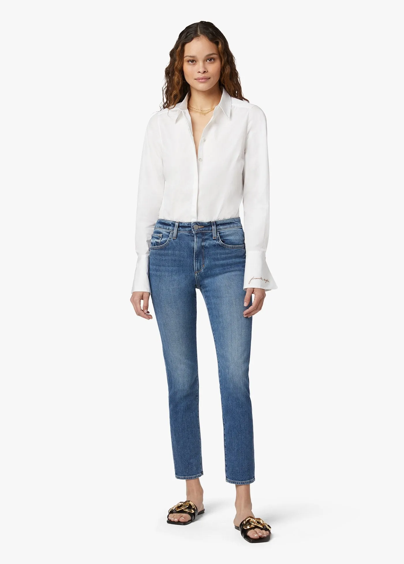 THE ERIN HIGH RISE SLIM STRAIGHT