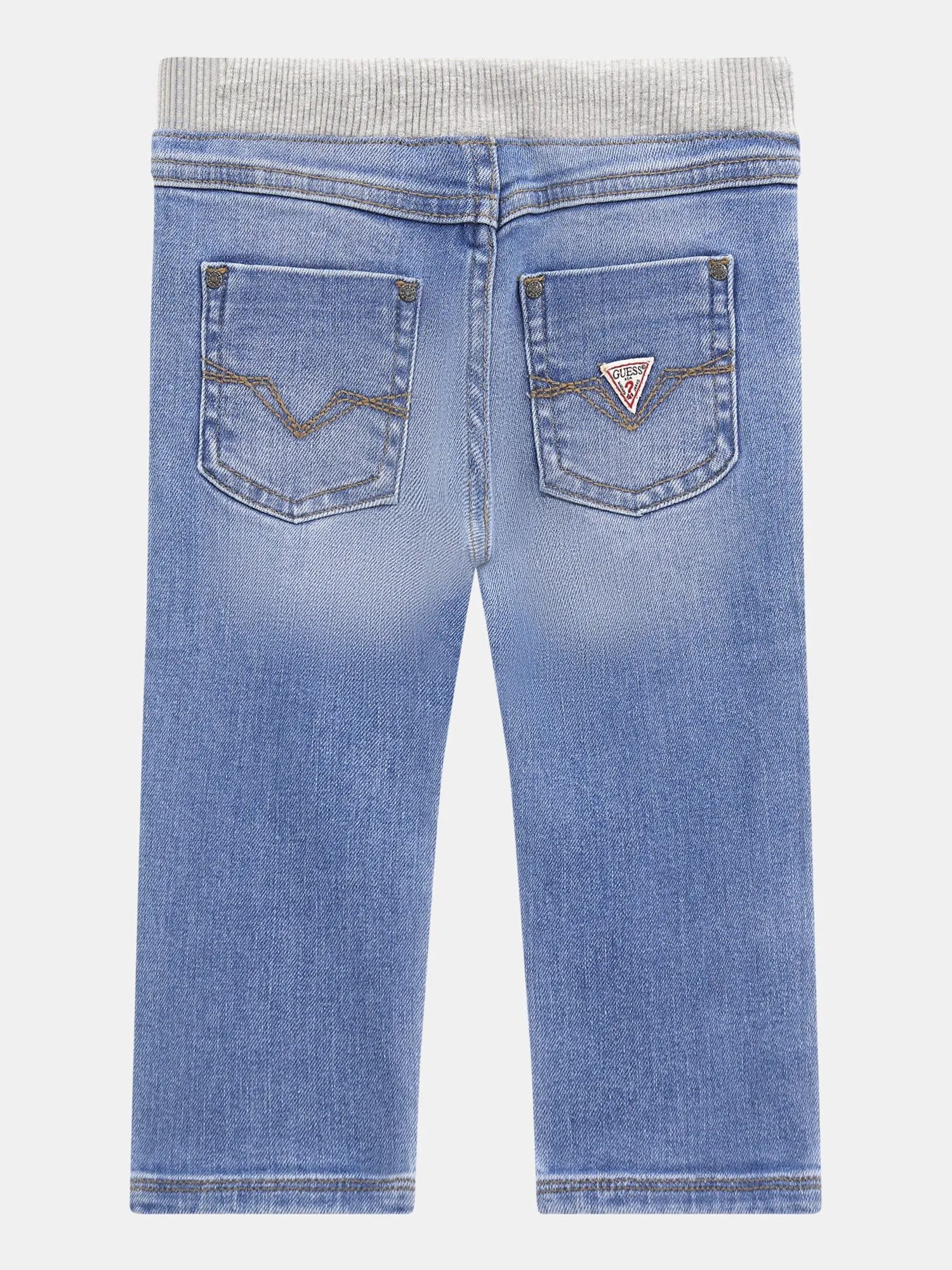 TODDLER BOY - EMBROIDERED LOGO DENIM PANT