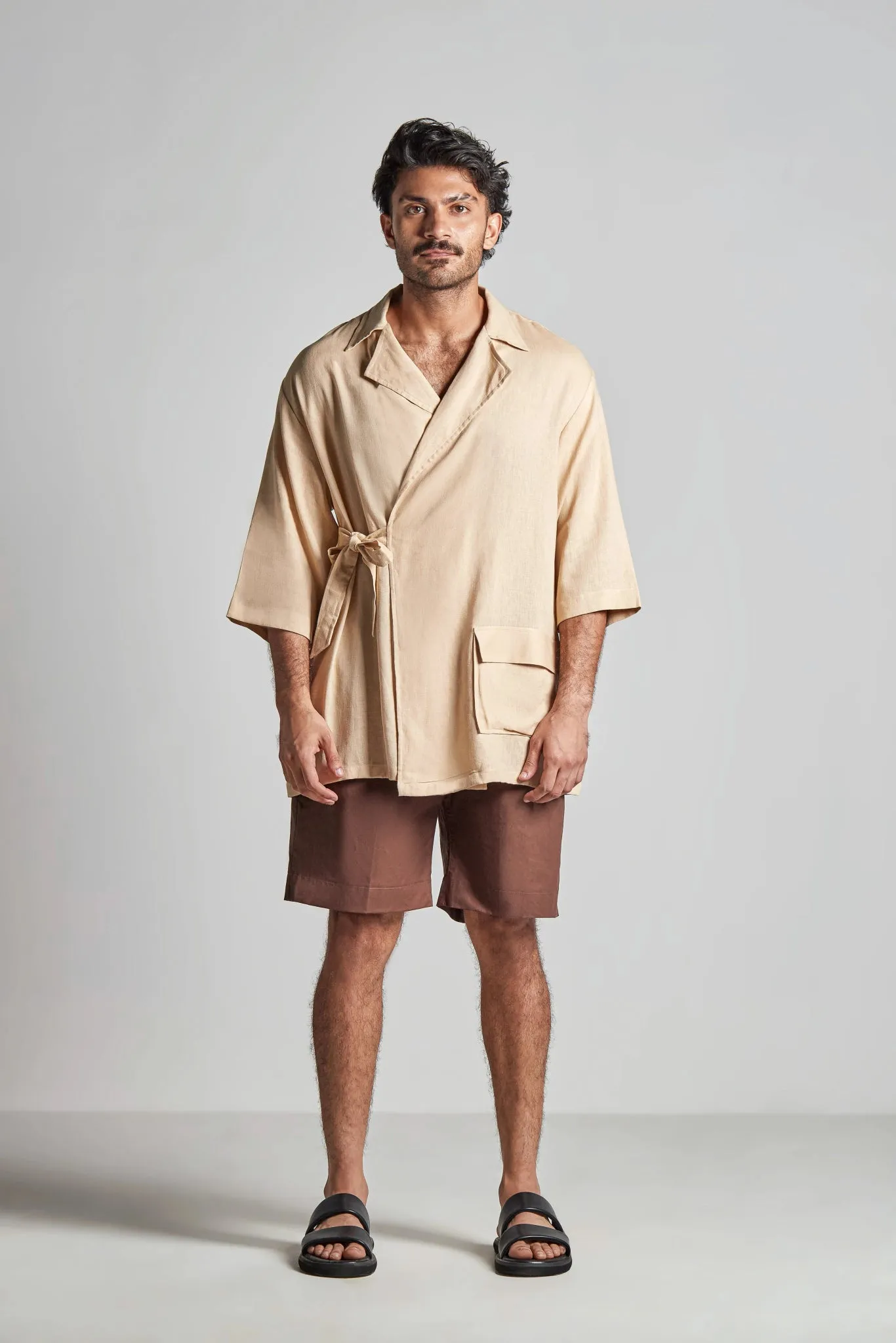 Walnut Mini Shorts