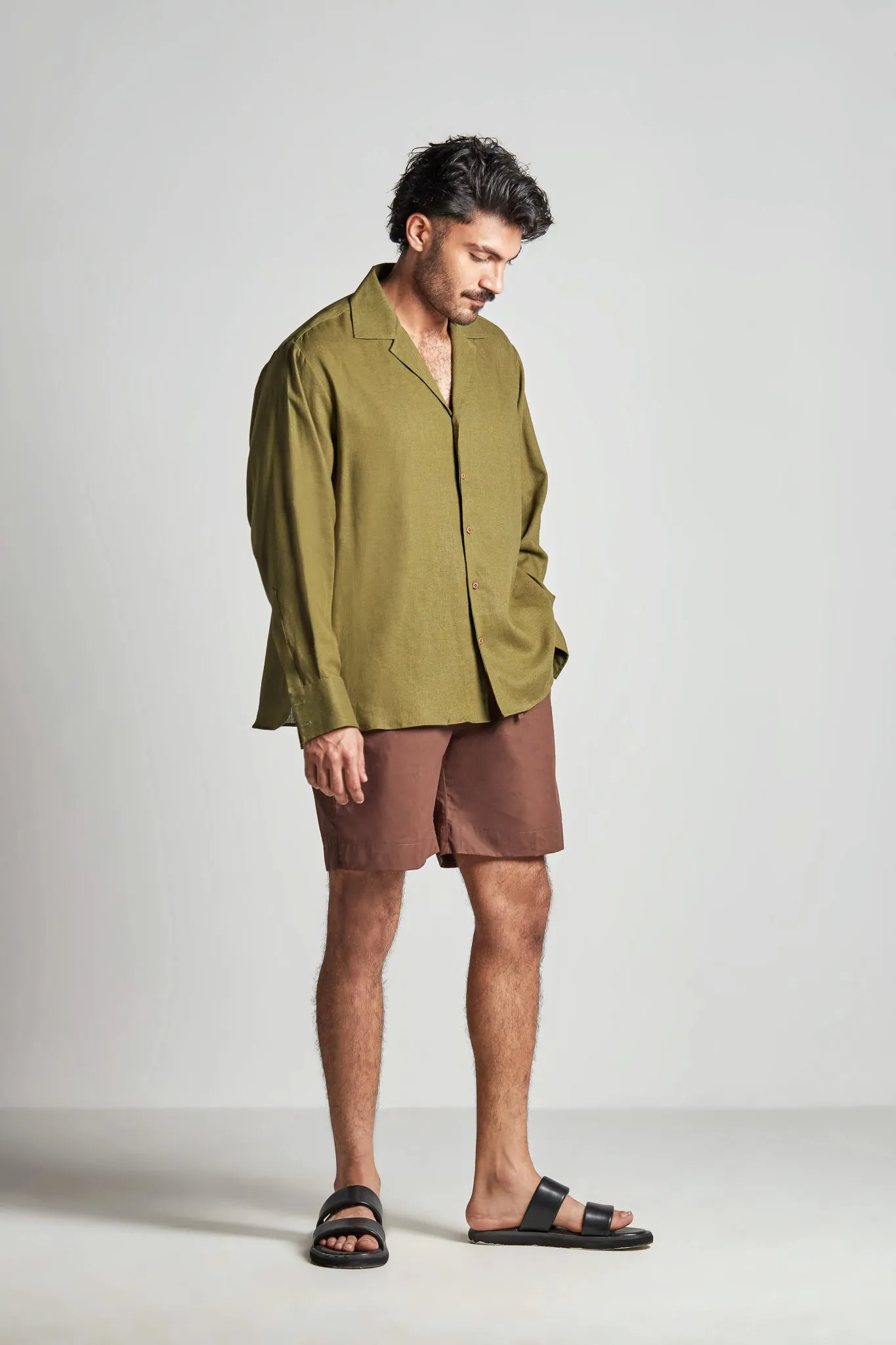 Walnut Mini Shorts