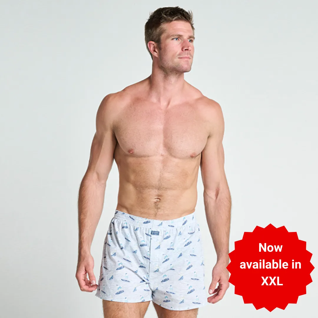 Zone 100% Cotton Woven Boxer Shorts with Side Pockets